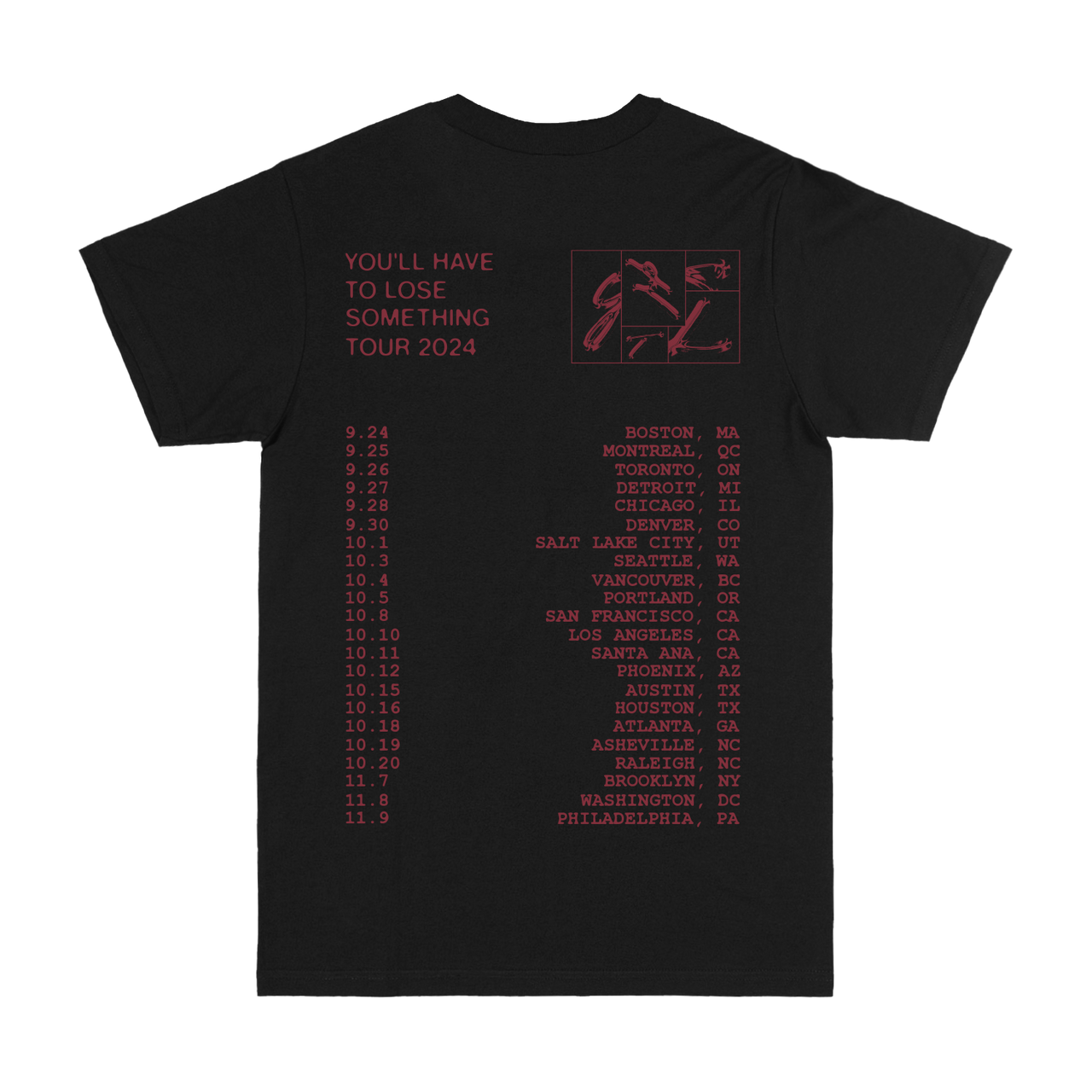 Lose Something Tour Tee